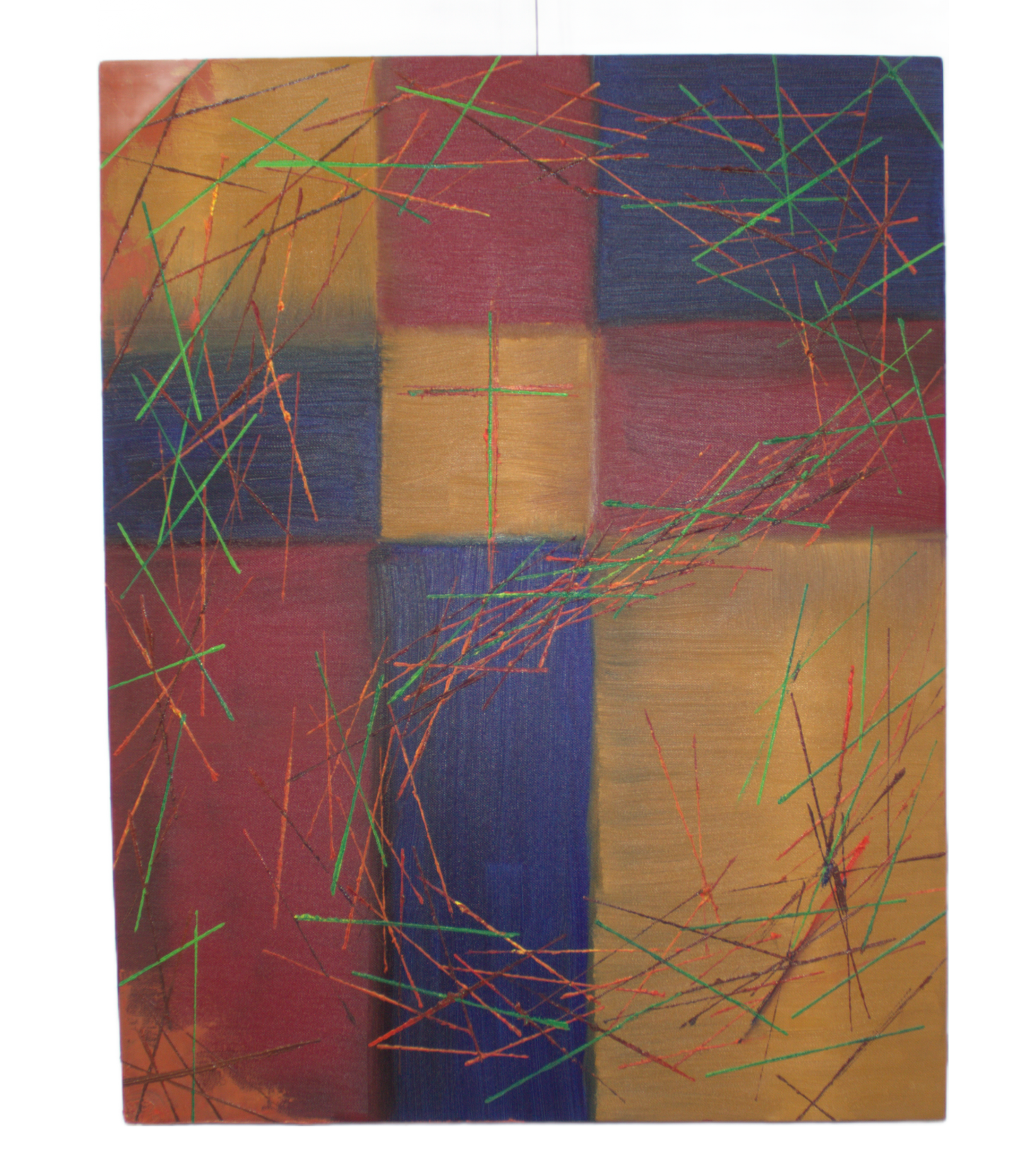 Oil Painting (Christ In Our Busy Life)