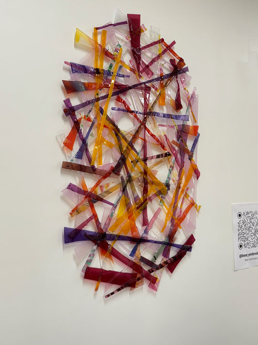 Alaska Autumn Fused Stained Glass