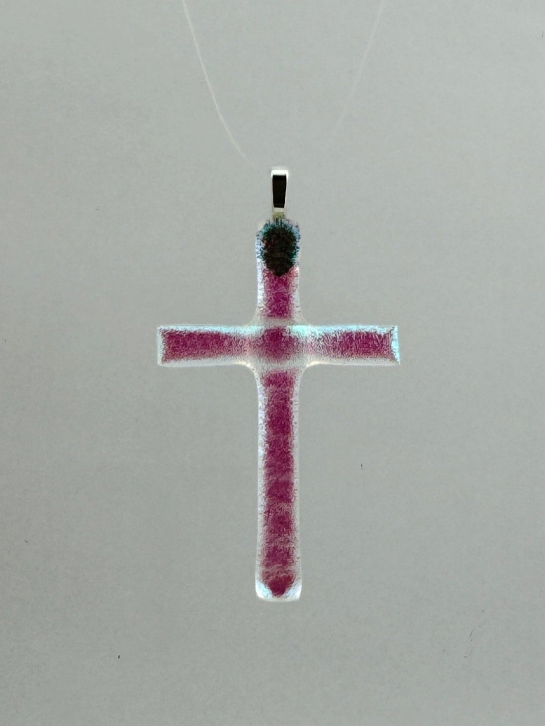 Ranbow Stained Glass Cross