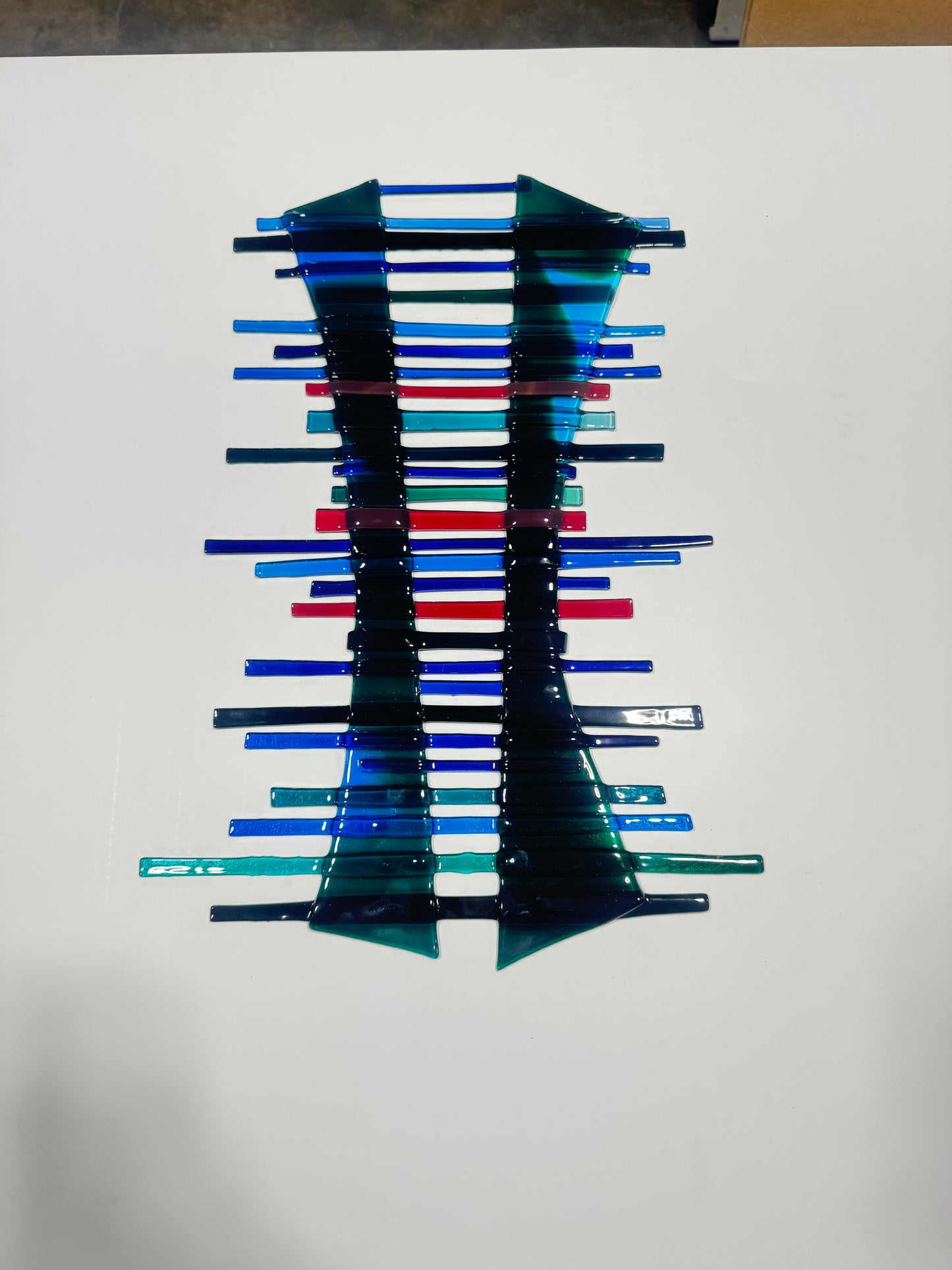 Jade Pathways - Handmade Glass Art