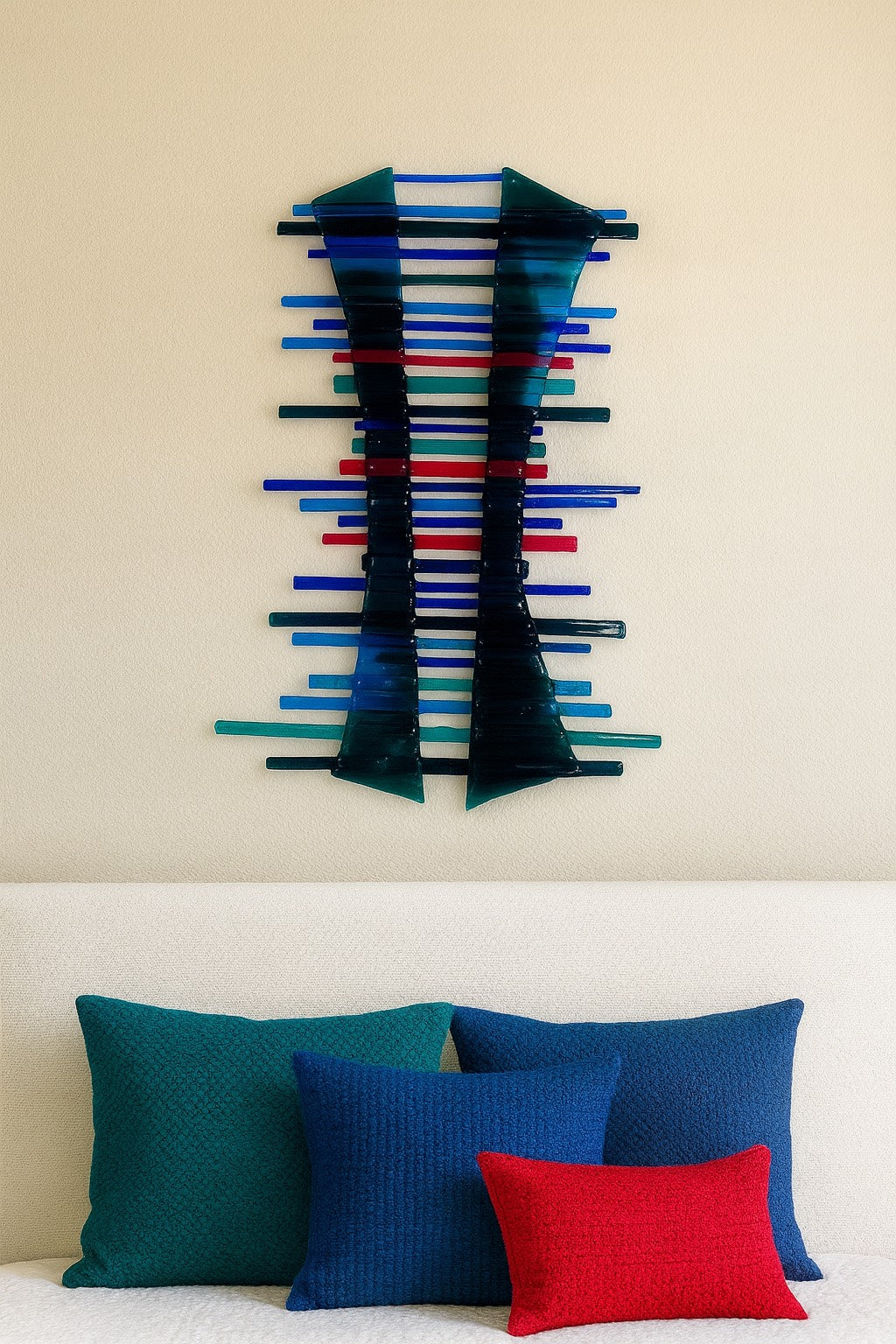 Jade Pathways - Handmade Glass Art