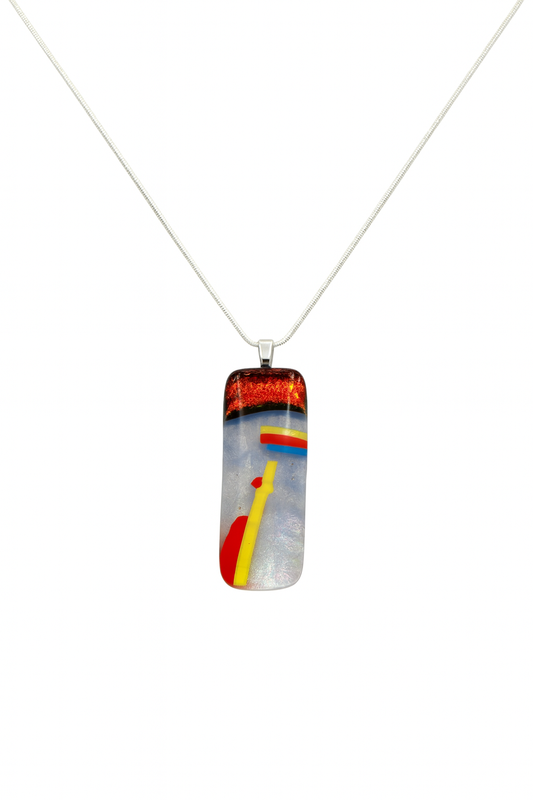 Red Blue and Yellow Spectrum Pendant