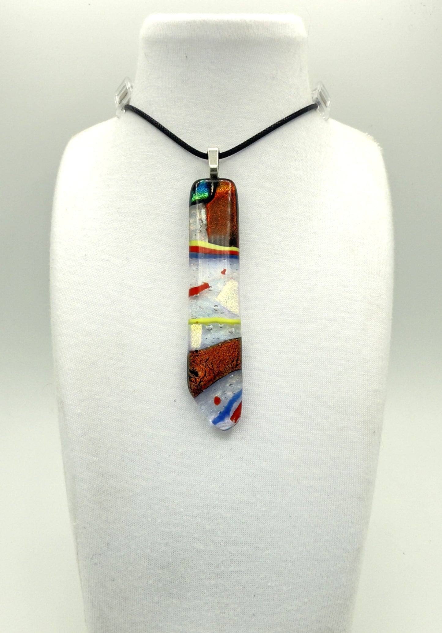 Clear Spectrum Jewelry with Frit and Stringers.