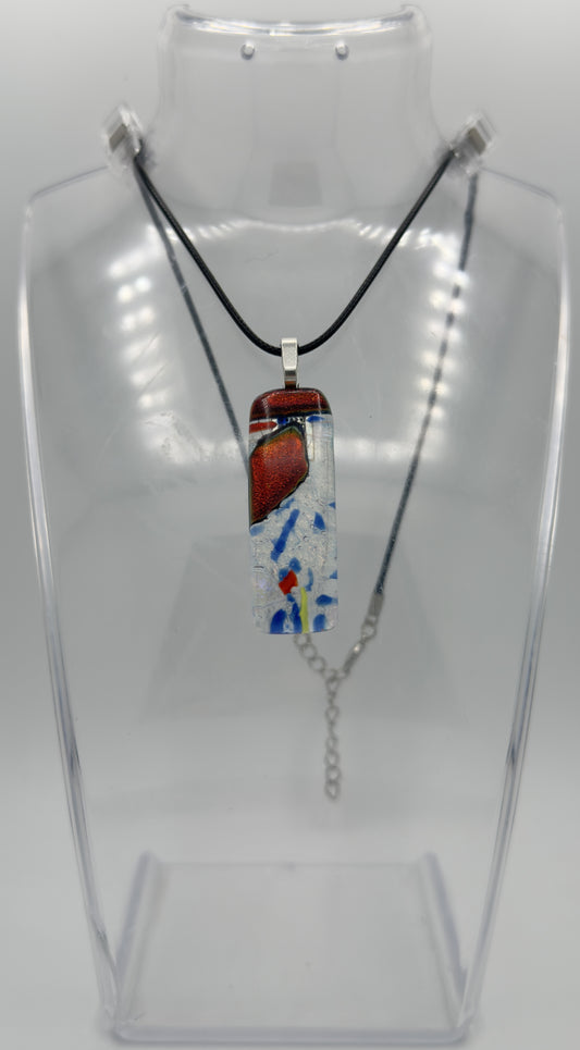 Dichroic Glass Pendent