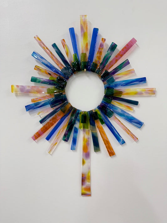 Solar Spectrum - Hand Fused Glass Art Piece