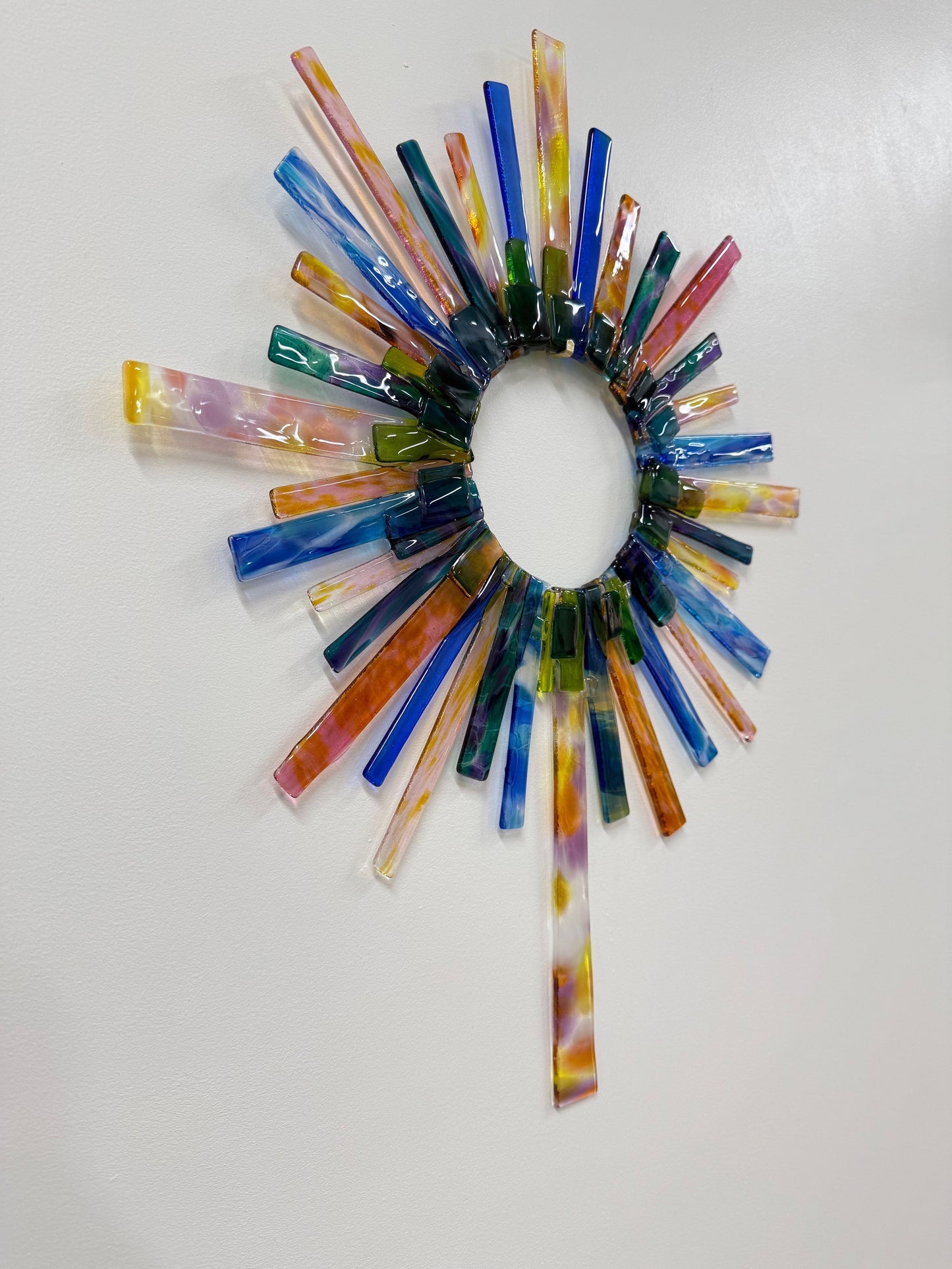 Solar Spectrum - Hand Fused Glass Art Piece