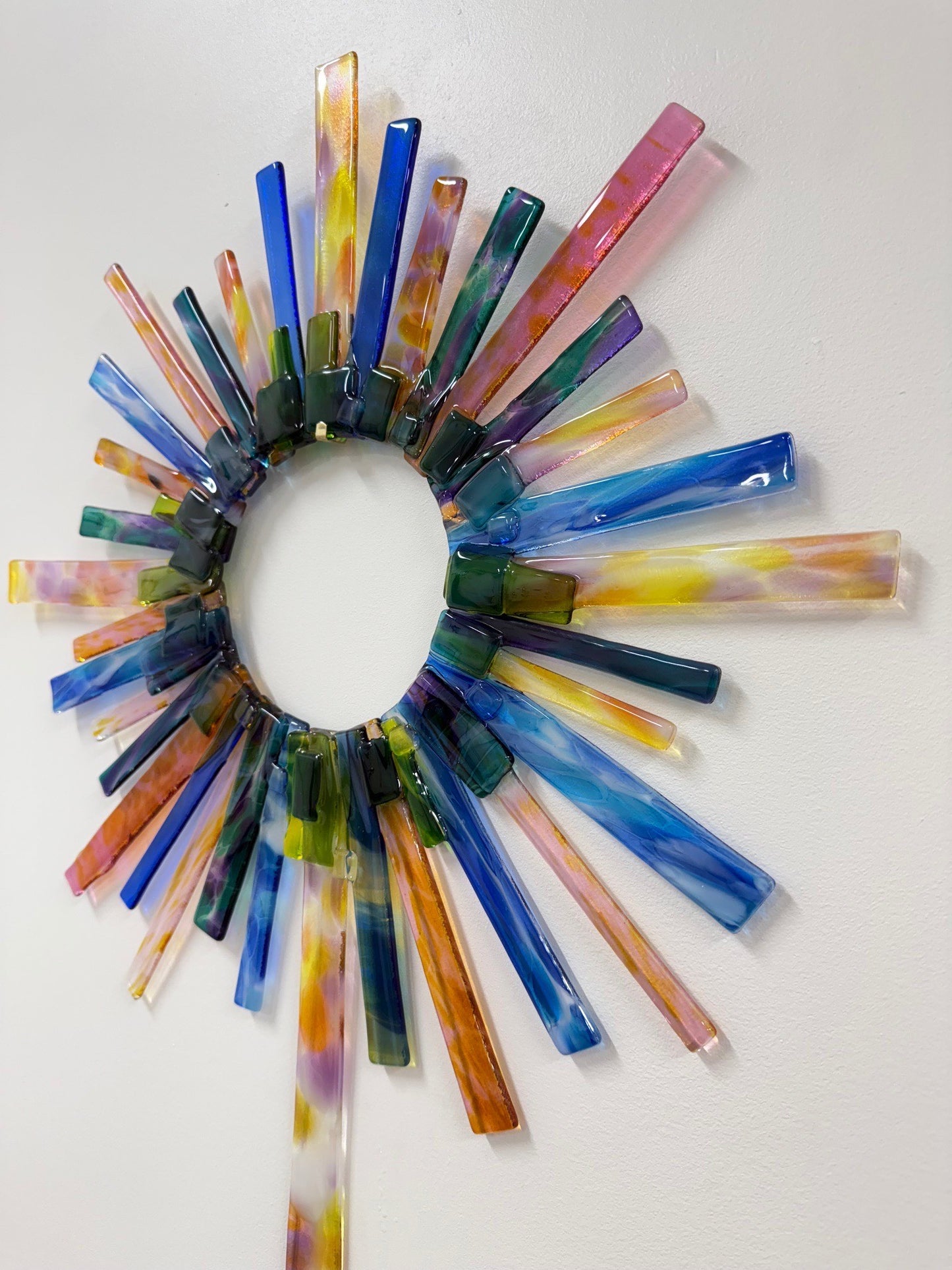 Solar Spectrum - Hand Fused Glass Art Piece