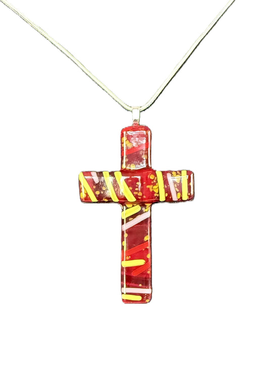 Red Divine Vouge Cross