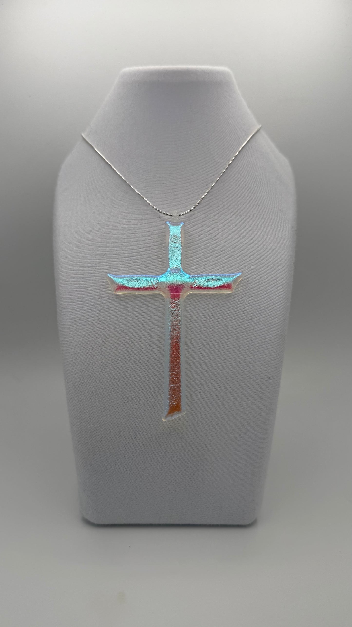 Clear Dichroic  Divine Vogue Cross