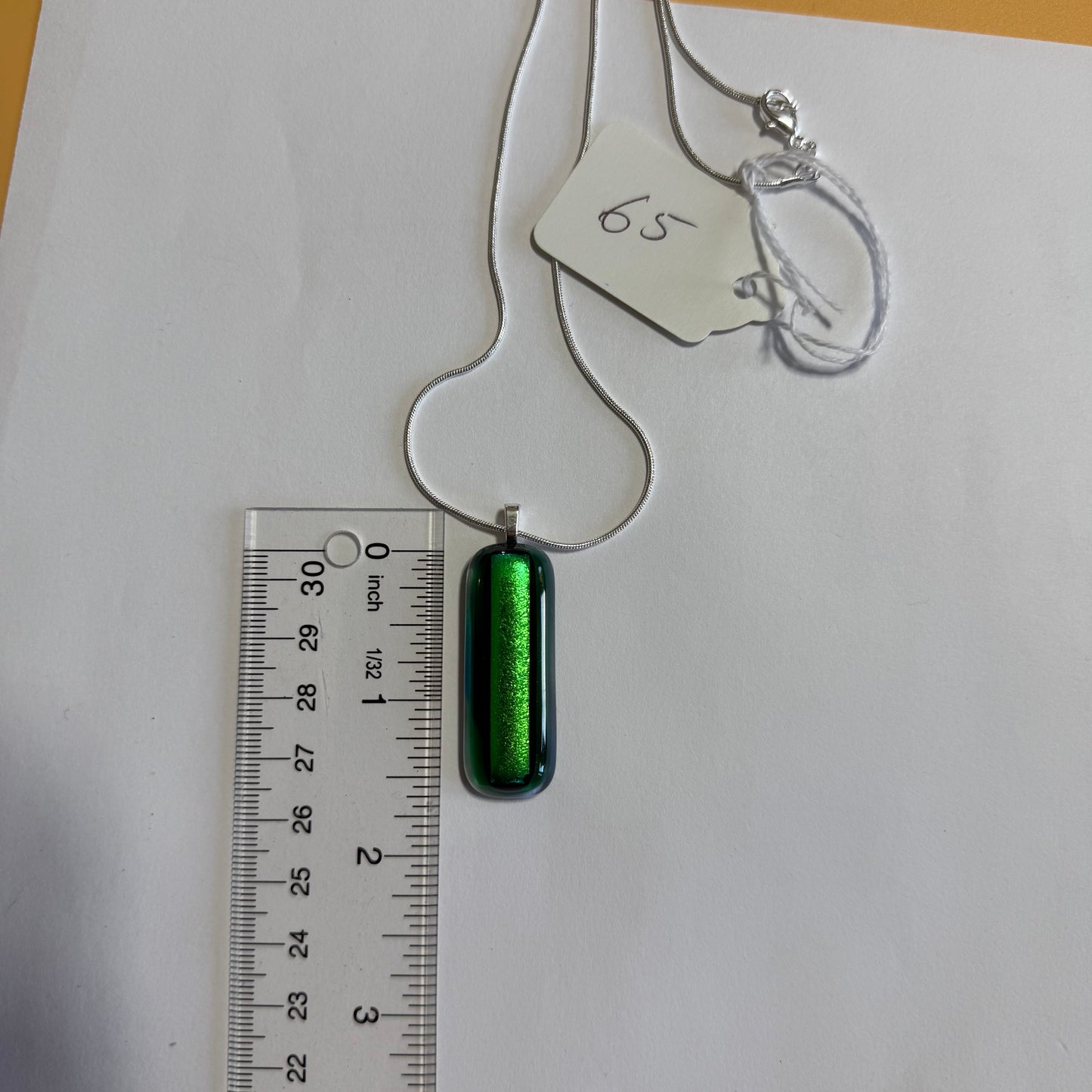 Teal with Black outline Dichroic Fused over Green and Clear Blue Antique glass