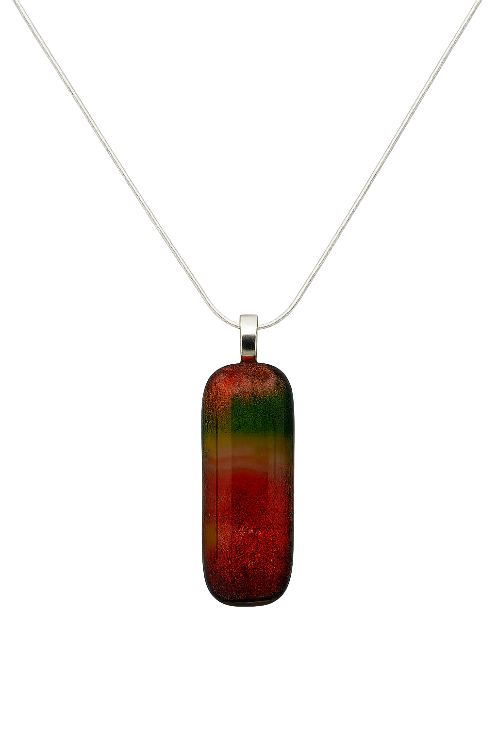 Red Dichroic Pendant